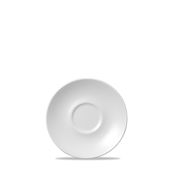 Vellum White Espresso Saucer